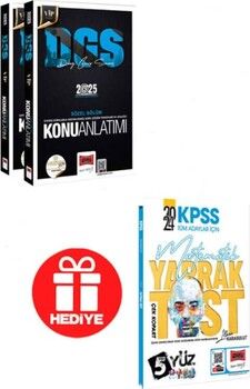 Yargı Yayınları 2025 DGS VİP Sayısal Sözel Yetenek Konu Anlatımlı Set