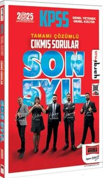 Yargı Yayınları 2025 KPSS GK GY Tamamı Çözümlü Son 5 Yıl Çıkmış Sorular