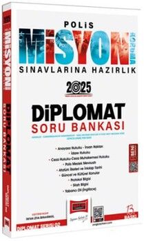 Yargı Yayınları 2025 Polis Misyon Sınavlarına Hazırlık Diplomat Serisi Diplomat Soru Bankası