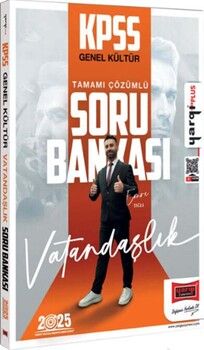 Yargı Yayınları 2025 KPSS Genel Kültür Tamamı Çözümlü Vatandaşlık Soru Bankası