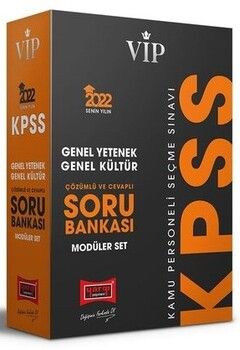 Yargı Yayınları 2022 KPSS Genel Yetenek Genel Kültür Vip Çözümlü ve Cevaplı Modüler Soru Bankası Seti