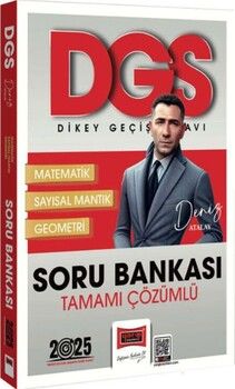Yargı Yayınları 2025 DGS Matematik Geometri Sayısal Mantık Tamamı Çözümlü Soru Bankası