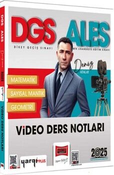 Yargı Yayınları 2025 DGS ALES Matematik Sayısal Mantık Geometri Video Ders Notları