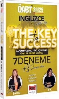 Yargı Yayınları 2025 ÖABT İngilizce Öğretmenliği The Key Success Detaylı Çözümlü 7 Deneme