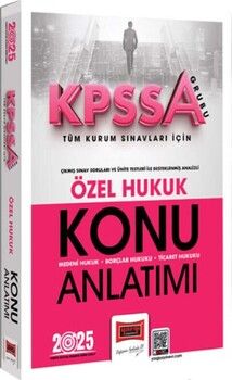Yargı Yayınları 2025 KPSS A Grubu Tüm Kurum Sınavları İçin Özel Hukuk Konu Anlatımı