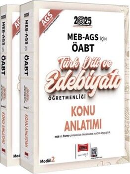 Yargı Yayınları 2025 MEB AGS ÖABT Türk Dili ve Edebiyatı Öğretmenliği Konu Anlatımı