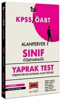 Yargı Yayınları 2022 ÖABT AlanPerver Sınıf Öğretmenliği Yaprak Test