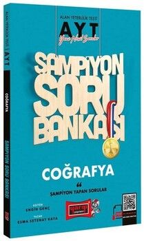 Yargı Yayınları AYT Coğrafya Şampiyon Soru Bankası