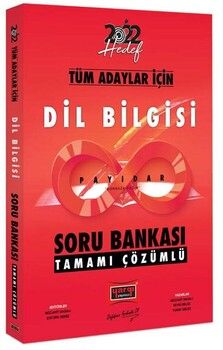 Yargı Yayınları 2022 Hedef Serisi Tüm Adaylar İçin Payidar Dil Bilgisi Tamamı Çözümlü Soru Bankası