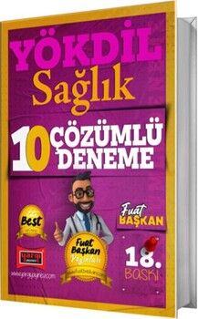 Yargı Yayınları YÖKDİL Sağlık Çözümlü 10 Deneme