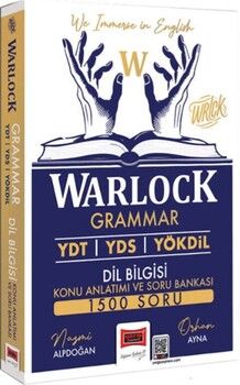Yargı Yayınları YDT YDS YÖKDİL Warlock Grammar Dil Bilgisi Konu Anlatımı ve Soru Bankası
