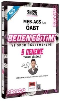 Yargı Yayınları 2025 MEB AGS ÖABT Beden Eğitimi ve Spor Öğretmenliği 5 Deneme