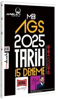 Yargı Yayınları 2025 MEB AGS Anka Serisi Tarih Tamamı Çözümlü 15 Deneme