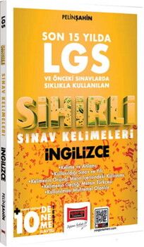 Yargı Yayınları 8. Sınıf LGS İngilizce Son 15 Yılda Sıklıkla Kullanılan Sihirli Sınav Kelimeleri