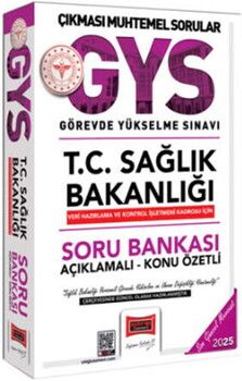 Yargı Yayınları 2025 T.C Sağlık Bakanlığı Veri Hazırlama ve Kontrol İşletmeni İçin GYS Soru Bankası