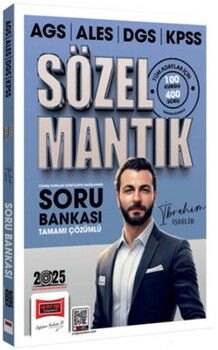 Yargı Yayınları 2025 AGS ALES DGS KPSS Sözel Mantık Tamamı Çözümlü Soru Bankası