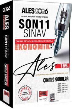 Yargı Yayınları 2026 ALES Ekonomik Seri Son 11 Sınav Çıkmış Sorular