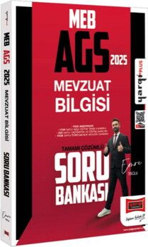 Yargı Yayınları 2025 MEB AGS Mevzuat Bilgisi Tamamı Çözümlü Soru Bankası