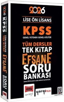 Yargı Yayınları 2026 KPSS Lise Ön Lisans Efsane Soru Bankası Tek Kitap