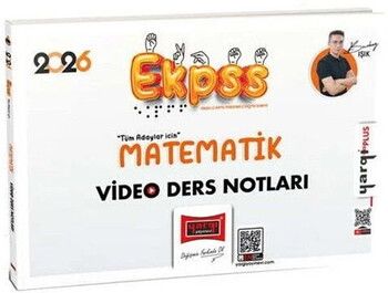Yargı Yayınları 2026 EKPSS Tüm Adaylar İçin Matematik Video Ders Notları