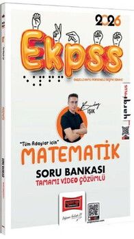 Yargı Yayınları 2026 EKPSS Tüm Adaylar İçin Matematik Tamamı Video Çözümlü Soru Bankası