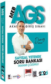 Yargı Yayınları 2026 MEB AGS Sayısal Yetenek Soru Bankası