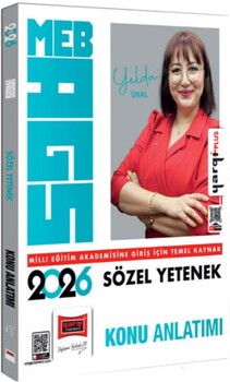 Yargı Yayınları 2026 MEB AGS Sözel Yetenek Konu Anlatımı