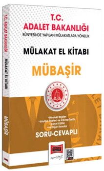 Yargı Yayınları T.C. Adalet Bakanlığı Mübaşir Mülakat El Kitabı