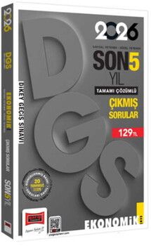Yargı Yayınları 2026 DGS Sayısal Sözel Yetenek Son 5 Yıl Çıkmış Sorular