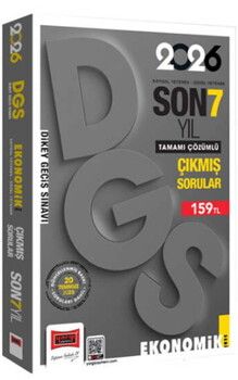 Yargı Yayınları 2026 DGS Sayısal Sözel Yetenek Son 7 Yıl Çıkmış Sorular