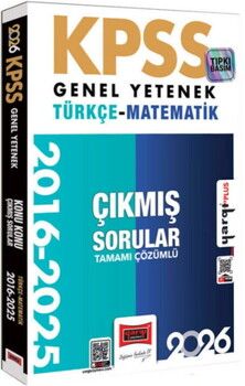 Yargı Yayınları 2026 KPSS Genel Yetenek Türkçe Matematik 2016 2026 Konu Konu Tamamı Çözümlü Çıkmış Sorular