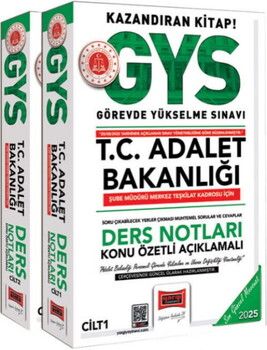 Yargı Yayınları 2025 T.C. Adalet Bakanlığı Şube Müdürü Merkez Teşkilat Kadrosu İçin Ders Notları