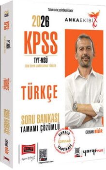 Yargı Yayınları 2026 KPSS TYT MSÜ Anka Ekibi Tamamı Çözümlü Türkçe Soru Bankası