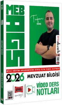 Yargı Yayınları 2026 MEB AGS Mevzuat Bilgisi Video Ders Notları