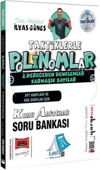 Yargı Yayınları AYT Adayları ve Ara Sınıflar İçin Taktiklerle Polinomlar 2. Dereceden Denklemler Konu Anlatımlı Soru Bankası