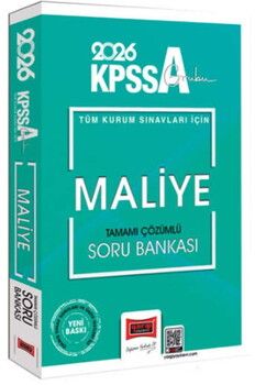 Yargı Yayınları 2026 KPSS A Grubu Tüm Kurum Sınavları İçin Maliye Tamamı Çözümlü Soru Bankası
