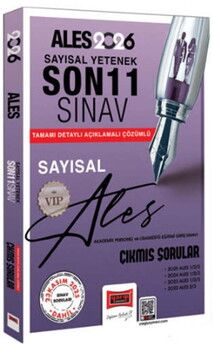 Yargı Yayınları 2026 ALES Sayısal Yetenek Son 11 Sınav Çıkmış Sorular