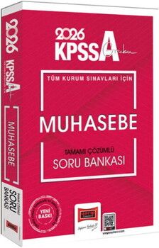 Yargı Yayınları 2026 KPSS A Grubu Tüm Kurum Sınavları İçin Muhasebe Tamamı Çözümlü Soru Bankası