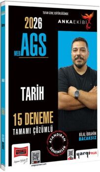 Yargı Yayınları 2026 MEB AGS Anka Ekibi Tarih Tamamı Çözümlü 15 Deneme