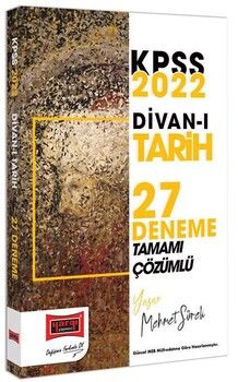 Yargı Yayınları 2022 KPSS Divan ı Tarih Tamamı Çözümlü 27 Deneme