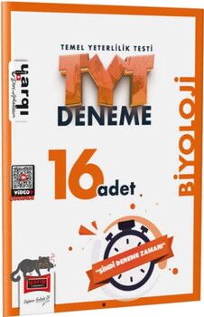 Yargı Yayınları TYT Biyoloji 16 Deneme