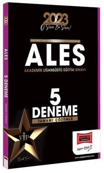 Yargı Yayınları 2023 ALES Tamamı Çözümlü 5 Deneme