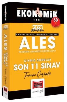 Yargı Yayınları 2023 ALES Ekonomik Seri Tamamı Çözümlü Son 11 Sınav Çıkmış Sorular