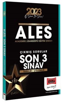 Yargı Yayınları 2023 ALES Tamamı Çözümlü Çıkmış Sınav Soruları Son 3 Sınav