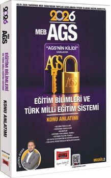Yargı Yayınları 2026 MEB AGS Kilidi Eğitim Bilimleri ve Türk Milli Eğitim Sistemi Konu Anlatımı Modül 2