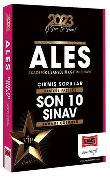 Yargı Yayınları 2023 ALES Fasikül Çıkmış Sorular Tamamı Çözümlü Son 10 Sınav