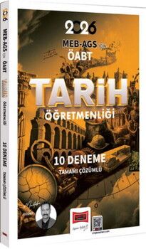 Yargı Yayınları 2026 MEB AGS ÖABT Tarih Öğretmenliği Tamamı Çözümlü 10 Deneme