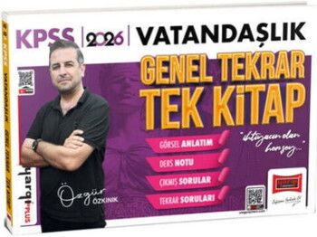 Yargı Yayınları 2026 KPSS Vatandaşlık Genel Tekrar Tek Kitap