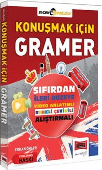 Yargı Yayınları Konuşmak İçin Gramer Sıfırdan İleri Düzeye Video Anlatımlı Renkli Çevirili