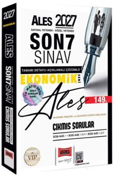 Yargı Yayınları 2027 ALES Sayısal - Sözel Yetenek Son 7 Sınav Çıkmış Sorular